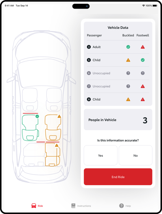 Toyota connected interface